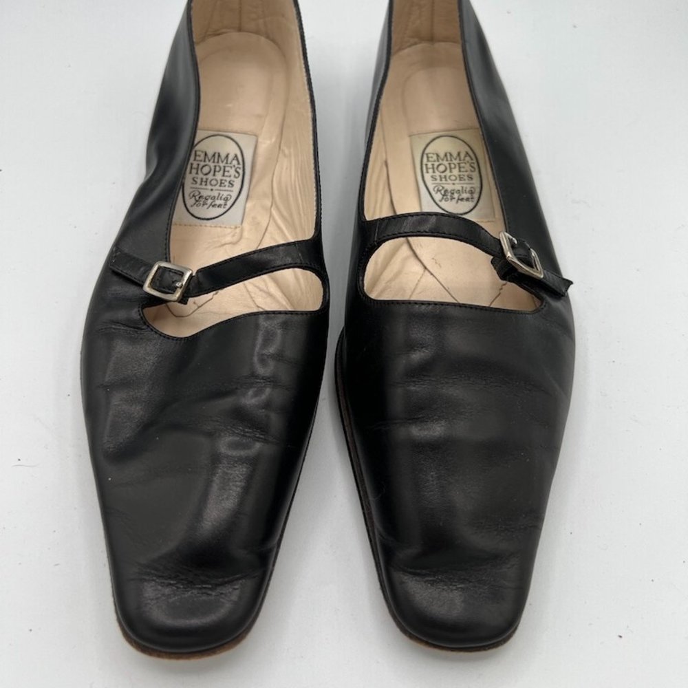Emma Hope Mary Jane Flats - Vintage Size 38
